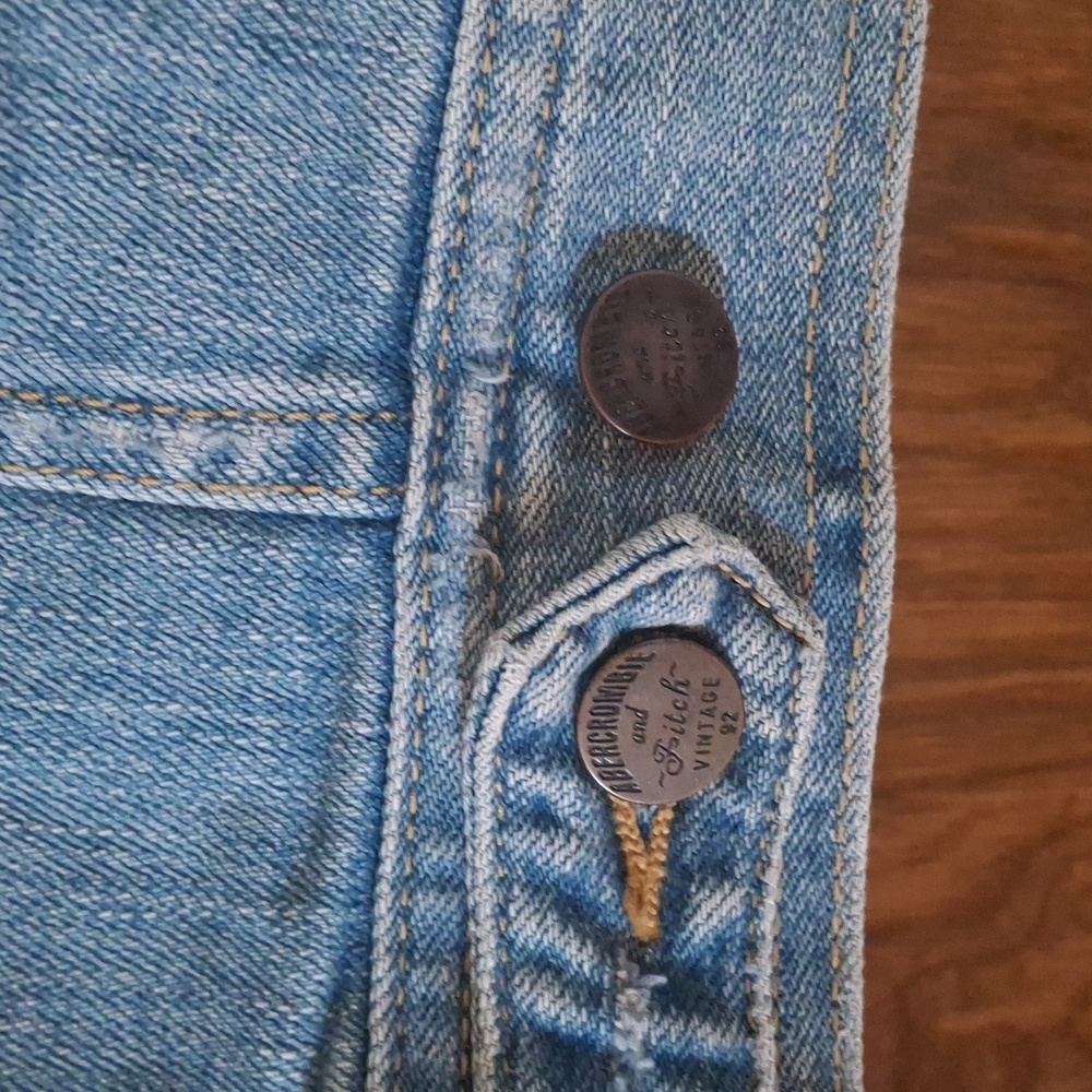 Vintage 90s Abercrombie &Fitch jean jacket - Picture 4 of 10